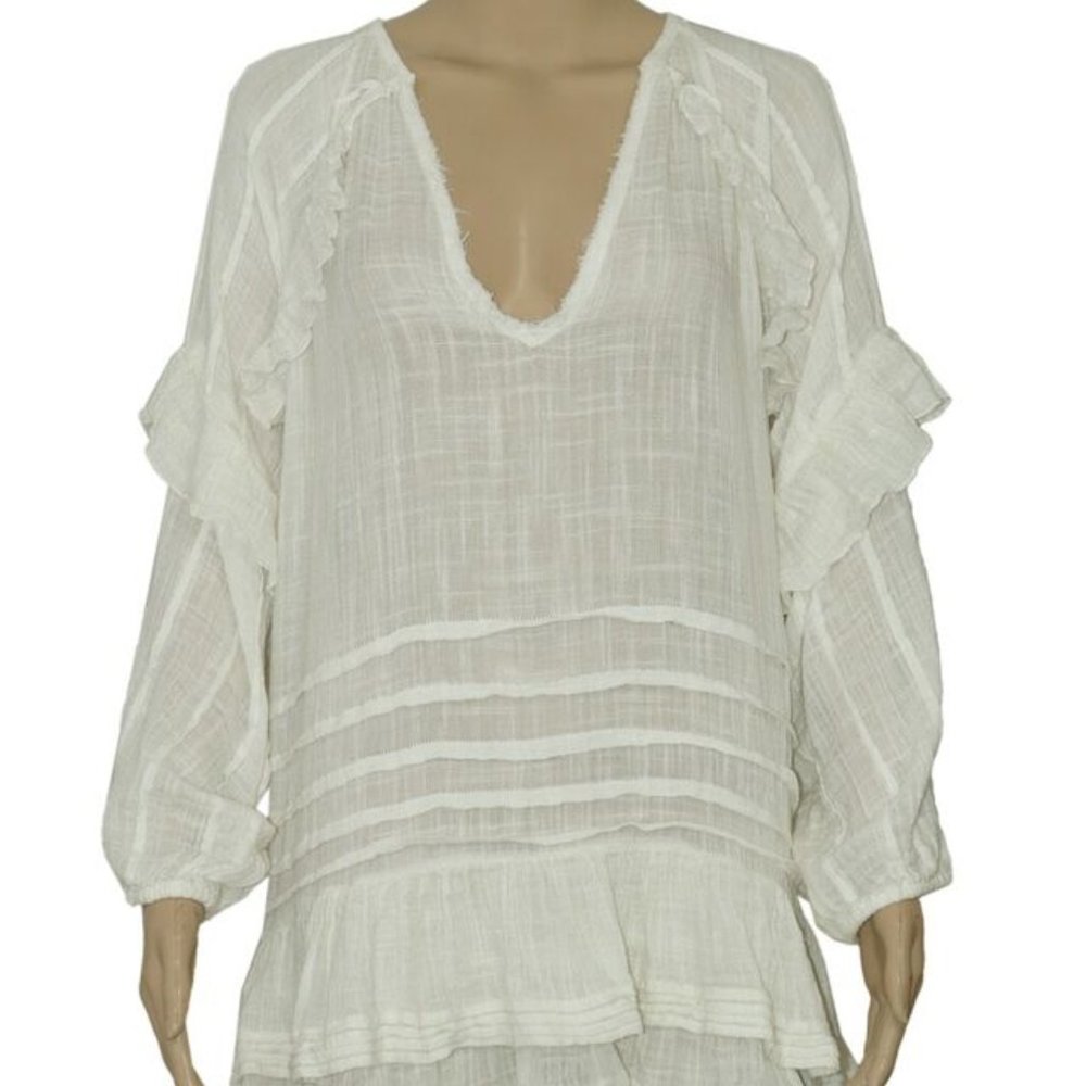 Free People White Mini Dress - Picture 5 of 8